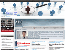 Tablet Screenshot of empresastop.com
